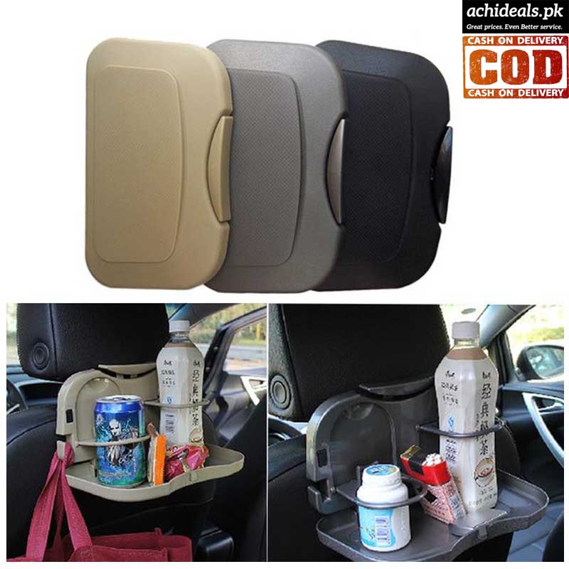 Buy Foldable Car Back Seat Travel Dining Tray at Best